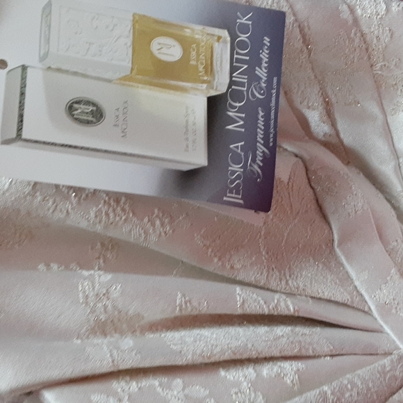 Jessica McClintock for Gunne Sax sz 5 Juniors cream and embossed prom dress NWT - Picture 8 of 10